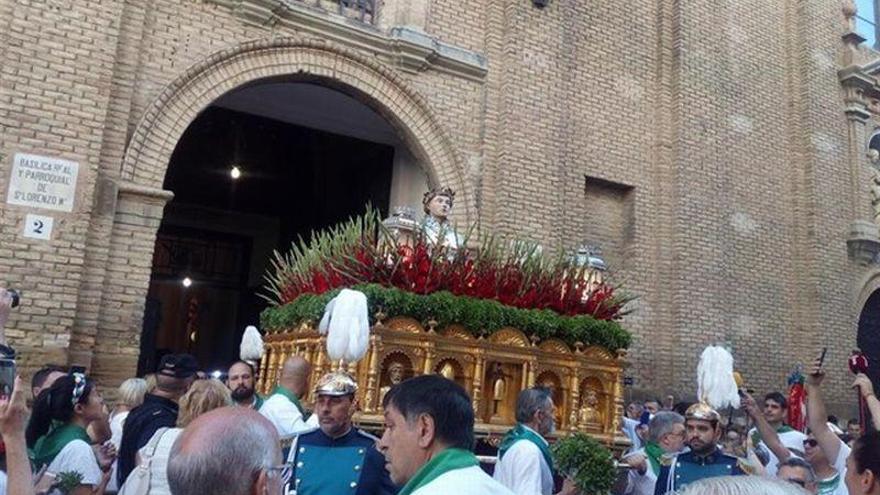 Huesca despide con la ofrenda de flores y frutos unas fiestas «multitudinarias»