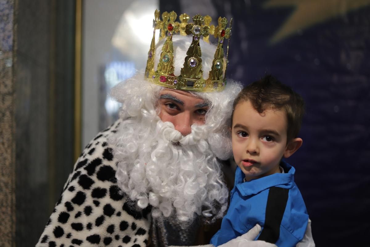 Fotos con los Reyes Magos realizadas el 2 de enero de 2018