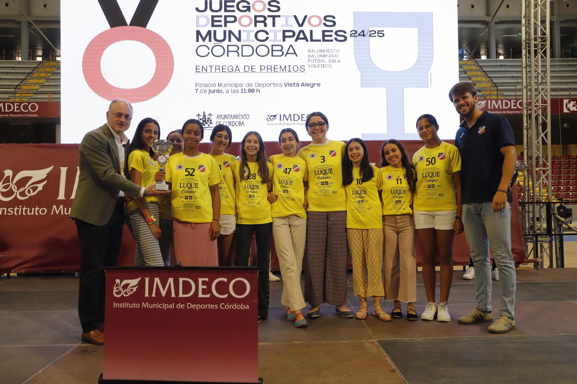 La entrega de premios de los Juegos Municipales en imágenes