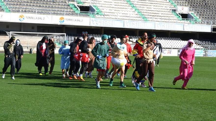 El CD Castellón prepara la visita al campo del líder... a ritmo de Carnaval