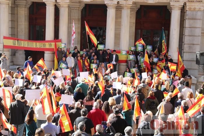 Concentración 'España existe' en Cartagena