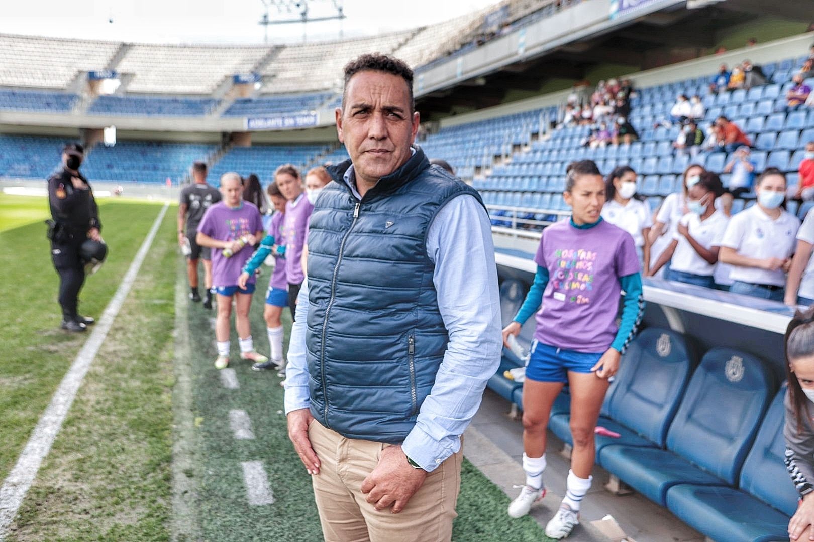 Partido futbol UDG Tenerife-Sevilla de Primera Iberdrola liga femenina