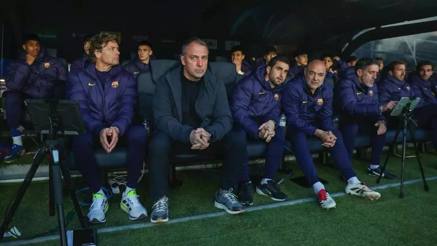 Flick. "La primera mitad fue muy dura"