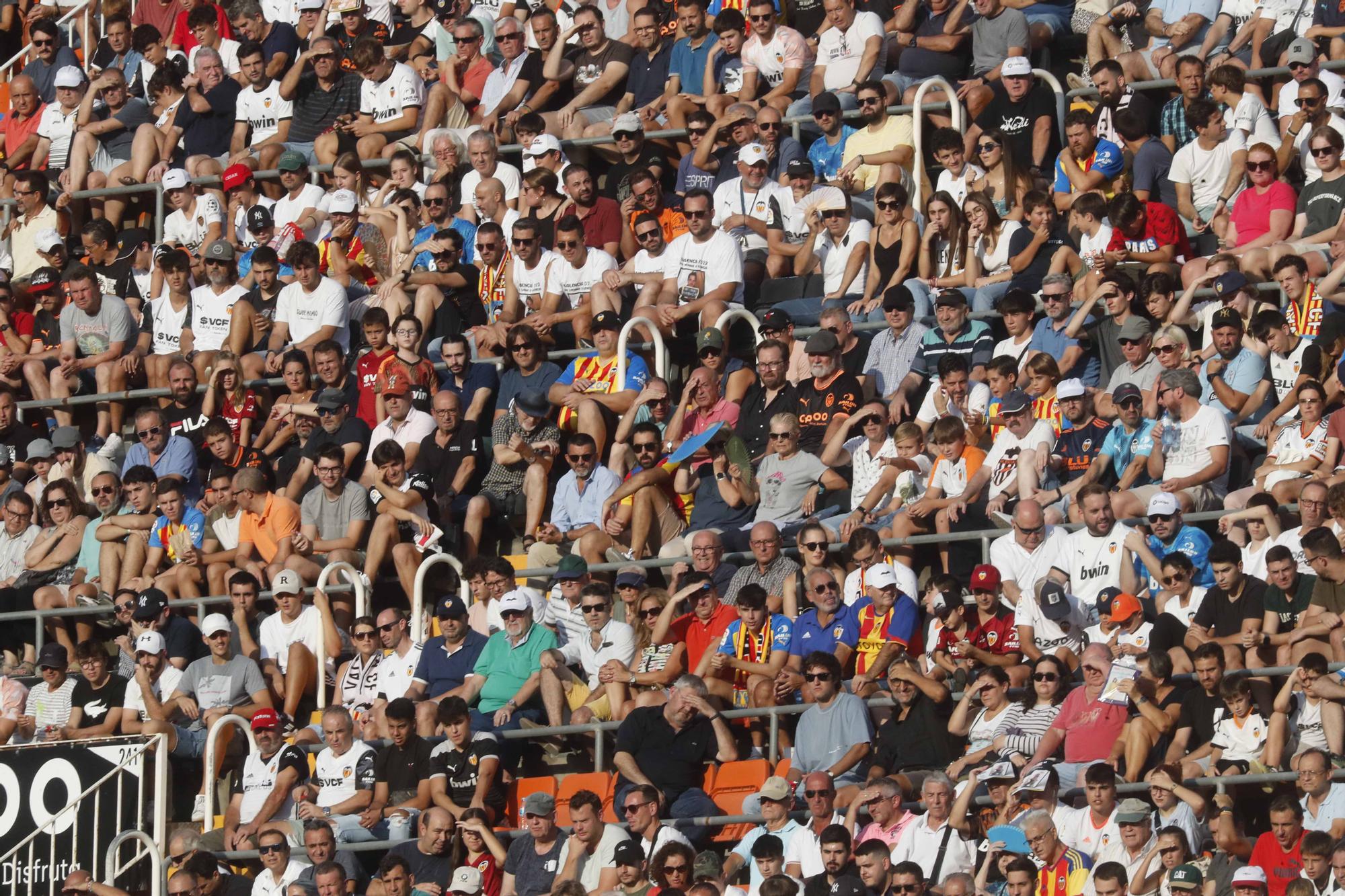 La victoria del Valencia CF ante el Celta de Vigo, en imágenes