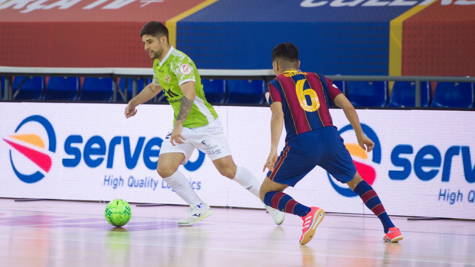 El Palma Futsal pierde en su visita al Palau Blaugrana