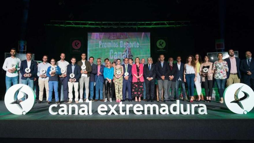 Entregados los premios del deporte extremeño de Canal Extremadura