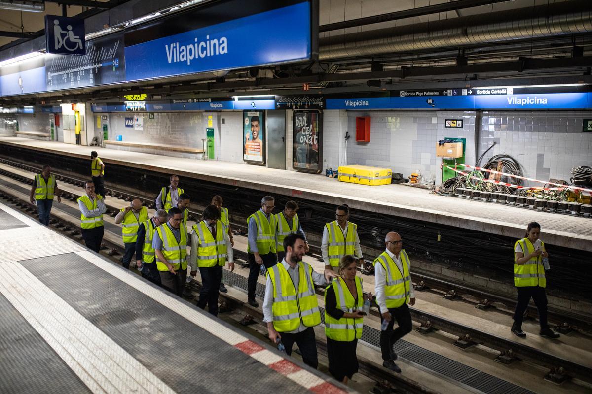 La línea 5 del metro de Barcelona se renueva