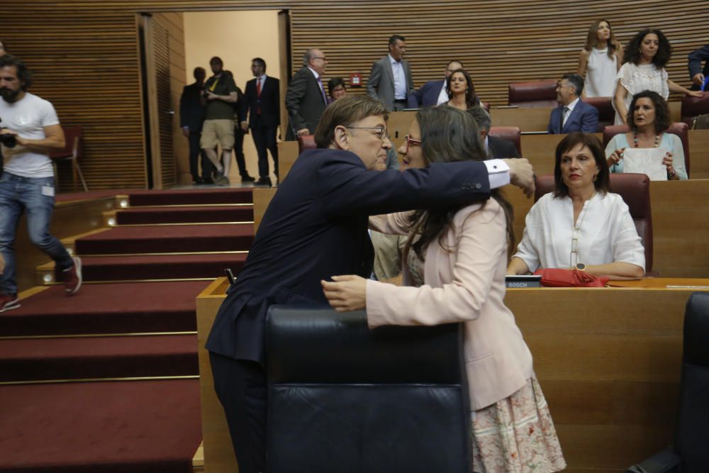 Toma de posesión de Ximo Puig como presidente de la Generalitat