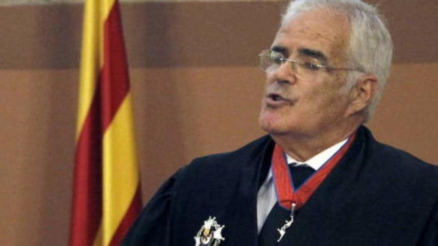 El fiscal superior de Catalunya, Romero de Tejada.