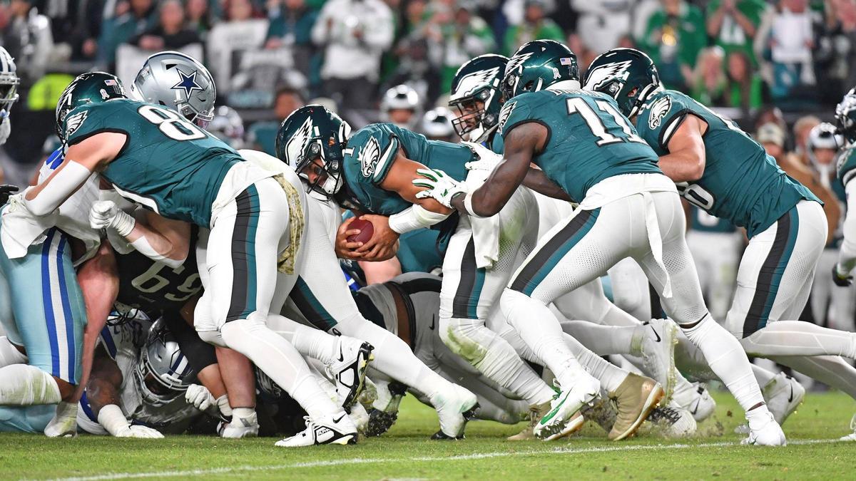 Con un 90% de acierto, los Eagles han perfeccionado esta jugada