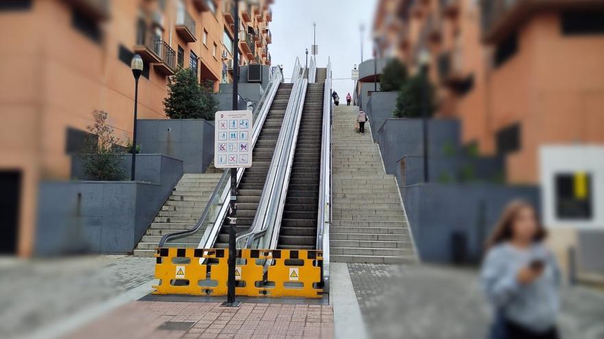 Conflicto económico en Plasencia por las escaleras mecánicas