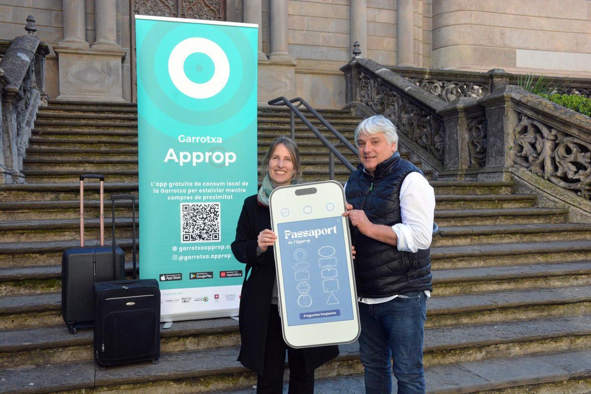 El nou Passaport digital durant la presentació