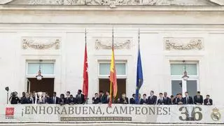 Los mejores momentos de la celebración en Cibeles de la Liga del Real Madrid