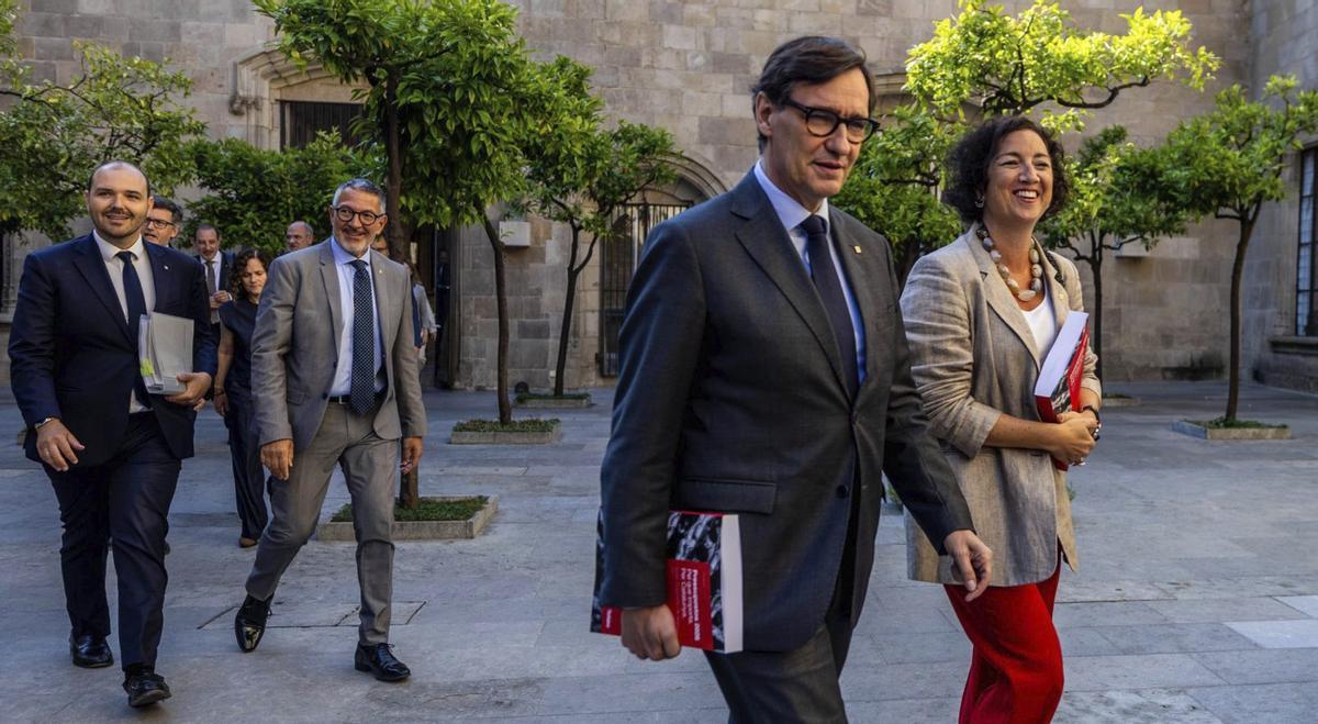 Els pressupostos consoliden la majoria d’Illa amb ERC i Comuns