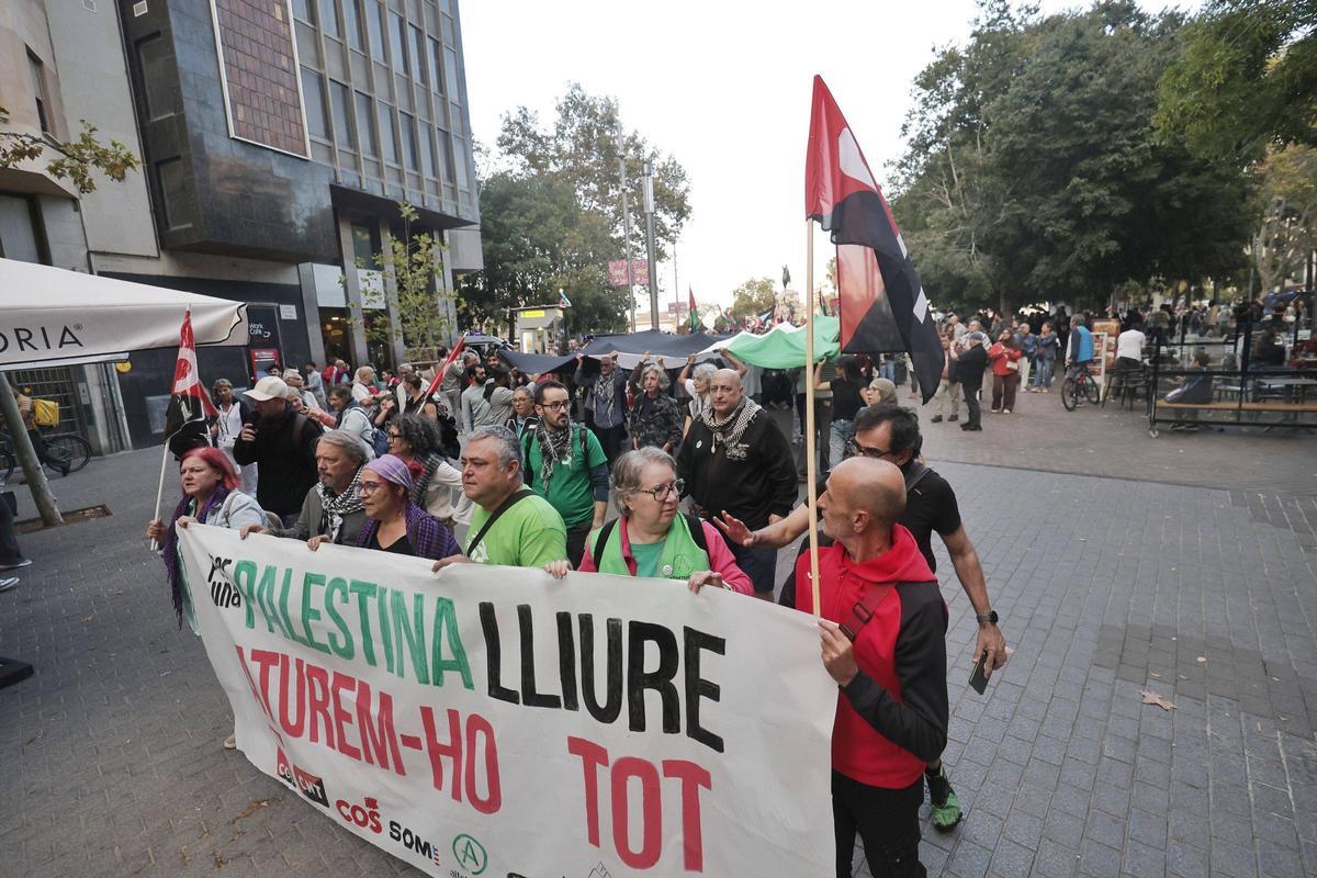 Miles de personas se manifiestan en Palma en apoyo al pueblo palestino: "El alto al fuego no es paz"