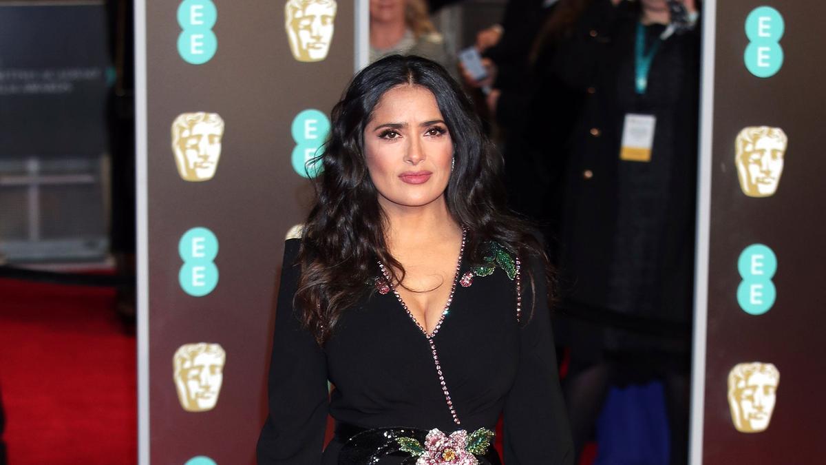 Salma Hayek, una rubia pibón antes de los Bafta 2018