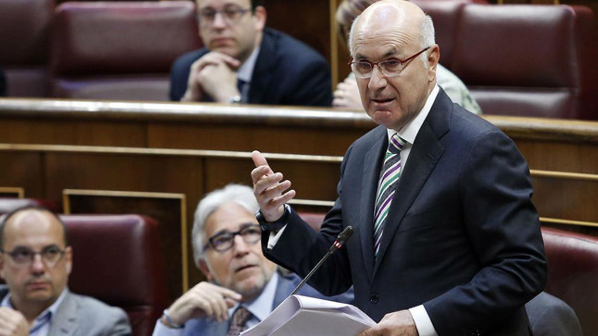 Josep Antoni Duran i Lleida, durante una intervención en el Congreso, el pasado 7 de mayo.