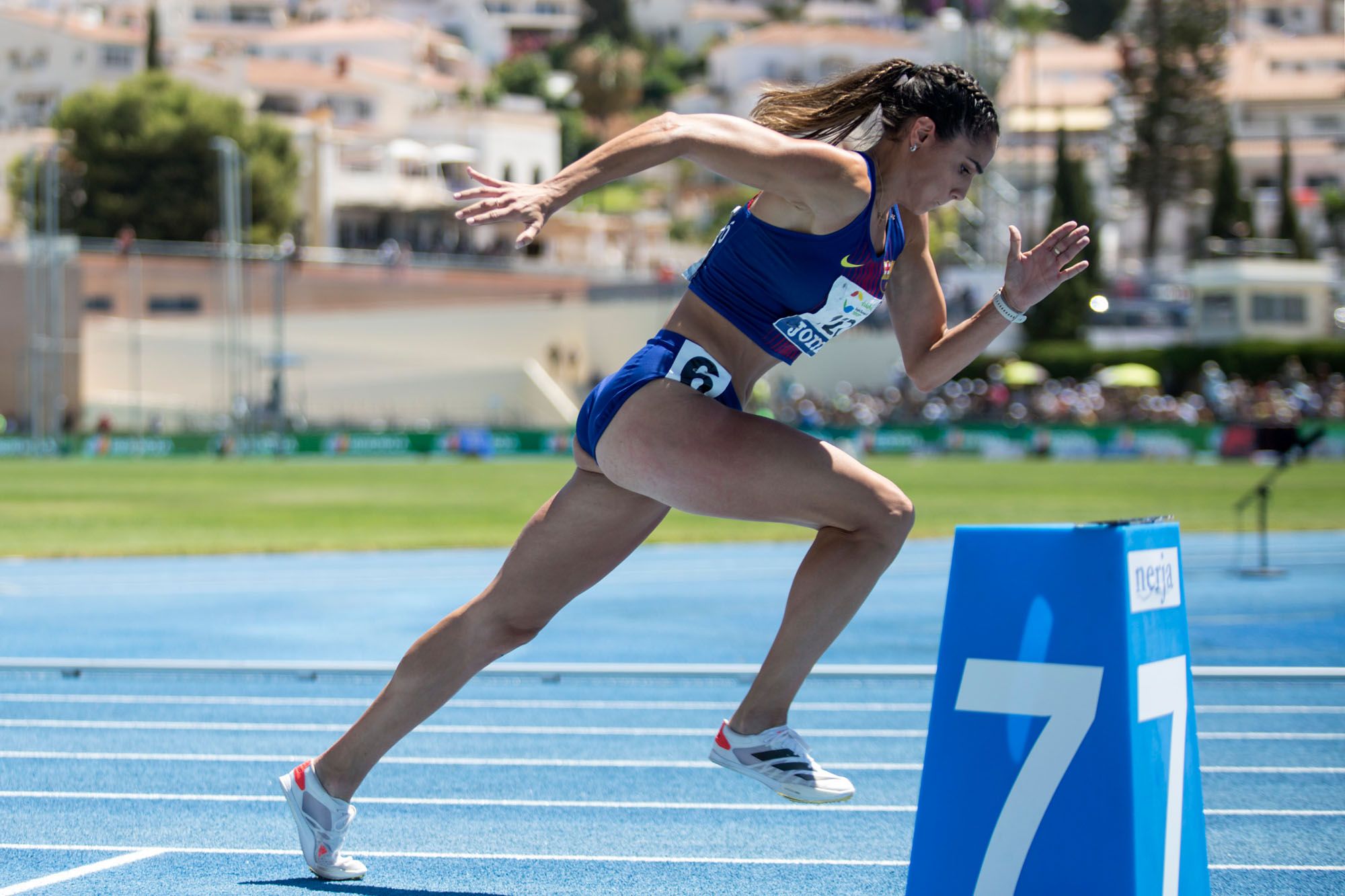 El campeonato nacional de atletismo de Nerja, en imágenes