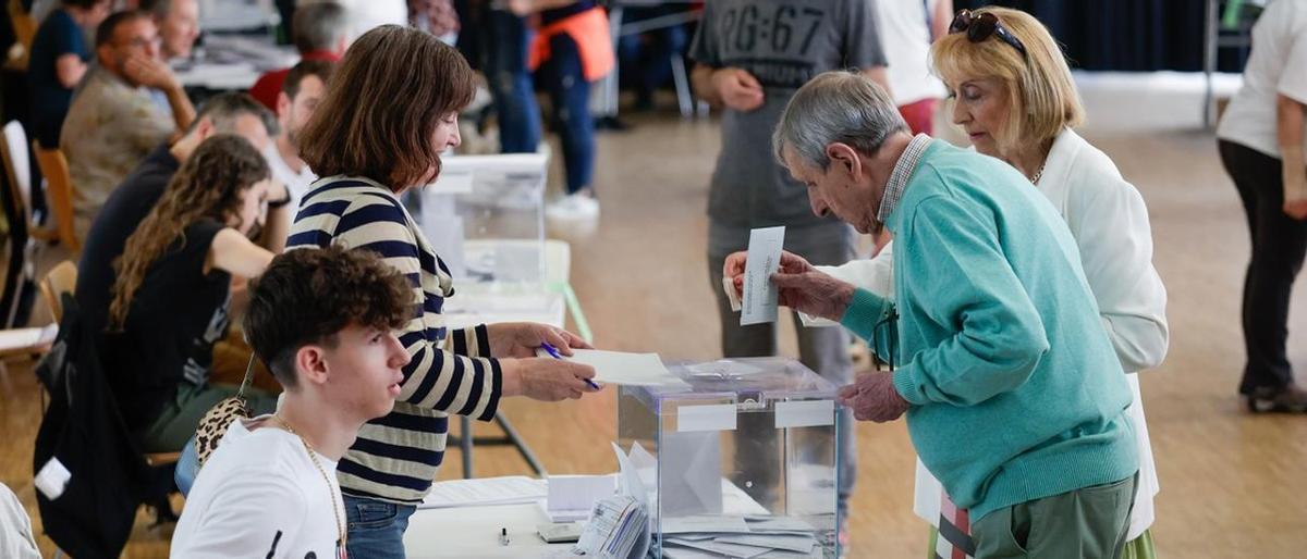 Una mesa electoral en las municipales del pasado 28 de mayo.