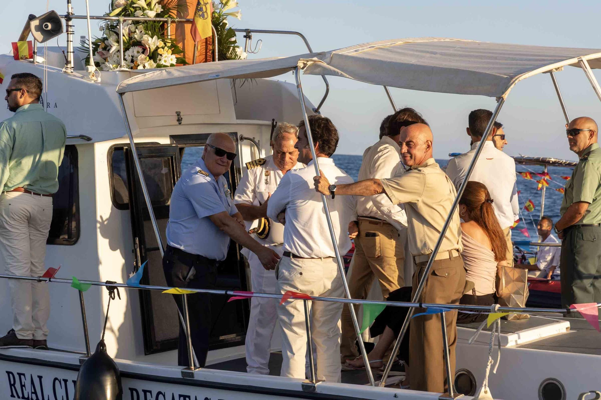 El Real Club de Regatas de Alicante rinde homenaje a la Virgen del Carmen, patrona de los marineros