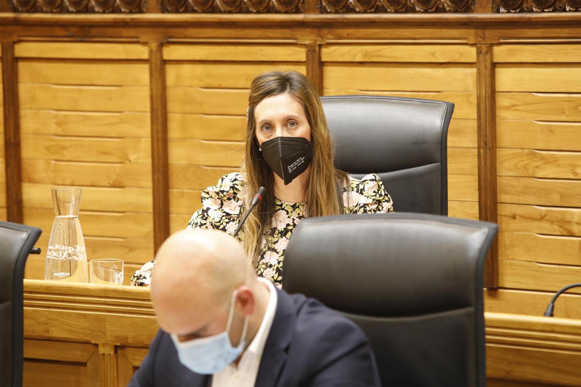 Pleno municipal de enero en el Ayuntamiento de Gijón.