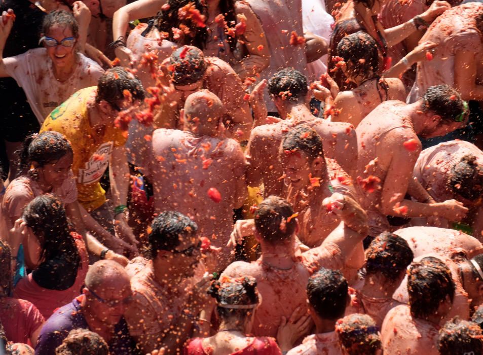 Tomatina de Buñol 2018.