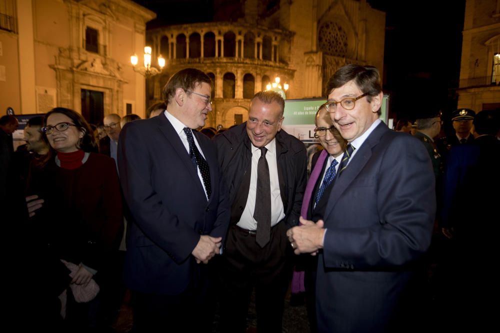 Inauguración de la exposición 'España y Prensa Ibérica: 40 años de historia democrática'