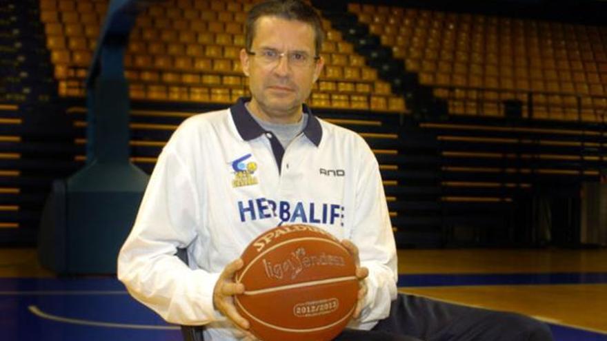 Pedro Martínez, entrenador del Herbalife Gran Canaria. | juan carlos castro