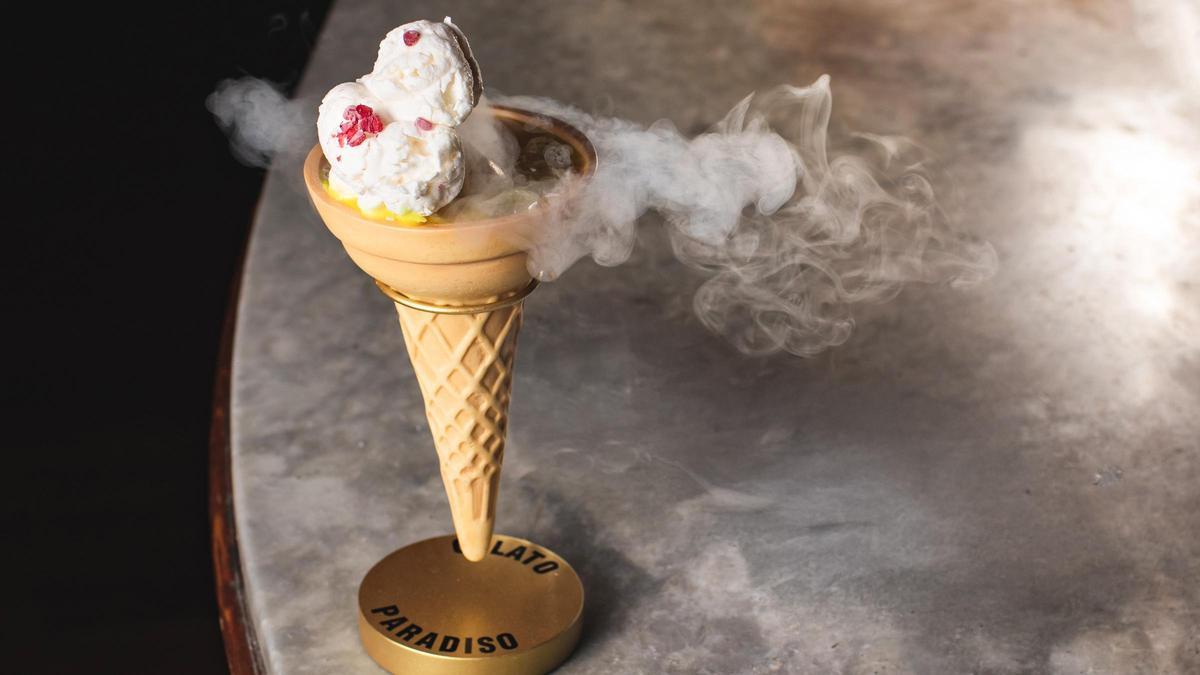 El cóctel Gelato Paradiso (2019) de Paradiso.
