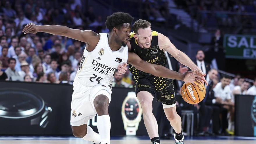 El Tenerife da la sorpresa y deja al Real Madrid fuera de las semifinales de la ACB y sin títulos esta temporada