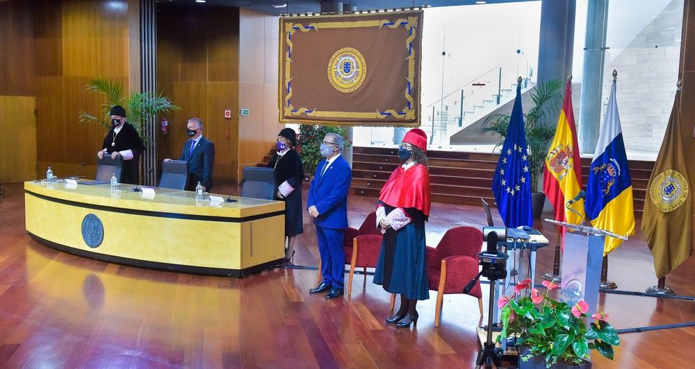 Acto de apertura del curso 2021-2022 en la ULPGC