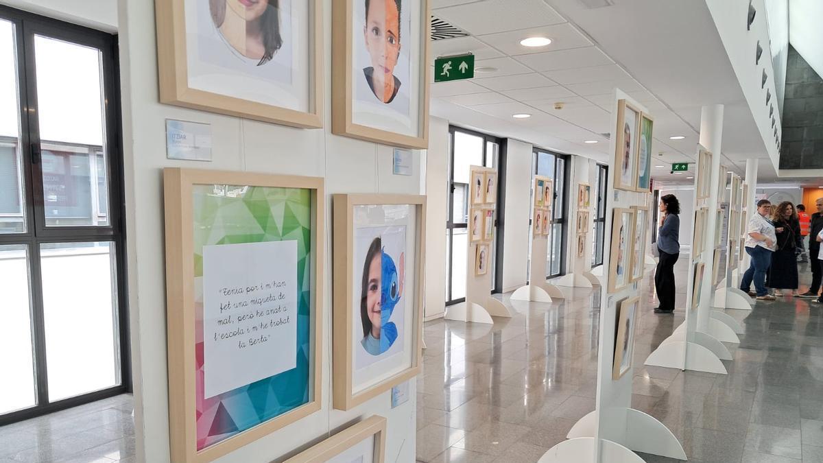 L'exposició creada aquest curs a l'Aula Hospitalària de Sant Joan de Déu, que es pot veure al vestíbul de la planta 0 fins al 19 de juny