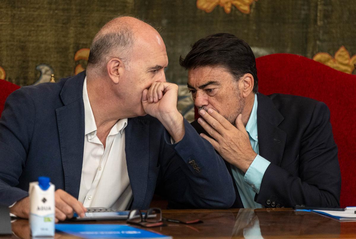 Las imágenes del Pleno Extraordinario del Ayuntamiento de Alicante