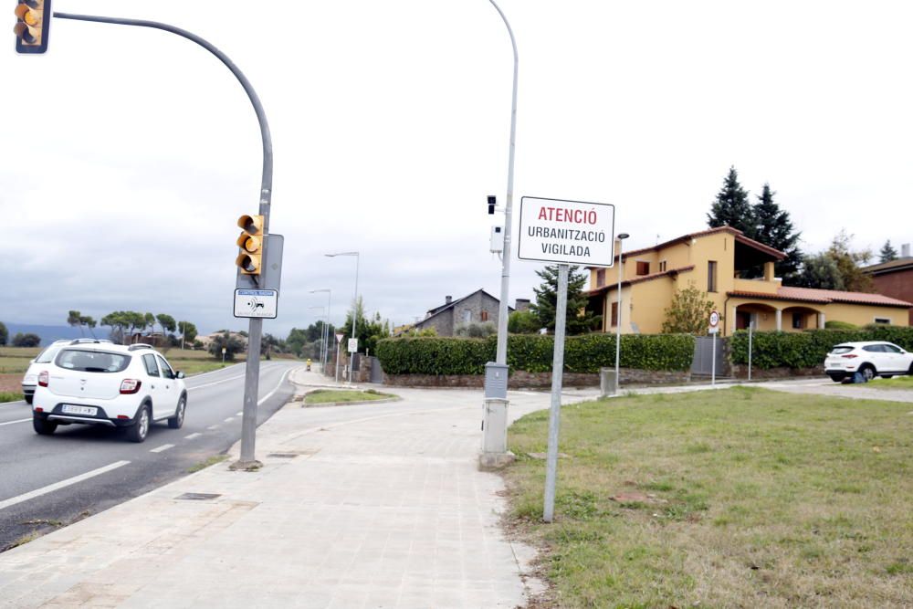 Instal·lació de càmeres per evitar robatoris a Sant Fruitós