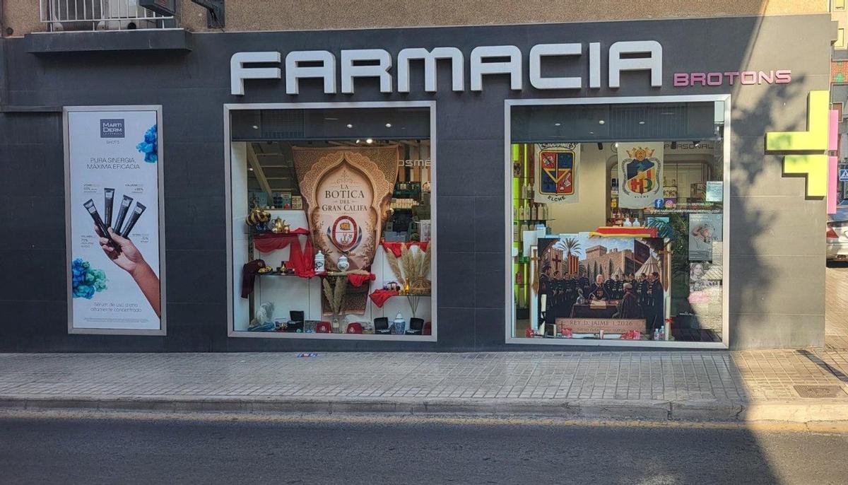 Grandes premios para los ganadores del concurso de escaparates de las Fiestas de Elche
