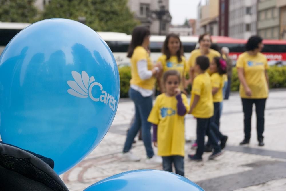 Flashmob para apoyar a la Asociación Galbán