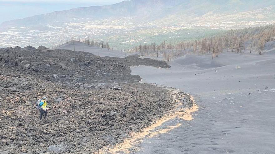 El picón volcánico abarata los costes de la reconstrucción de La Palma