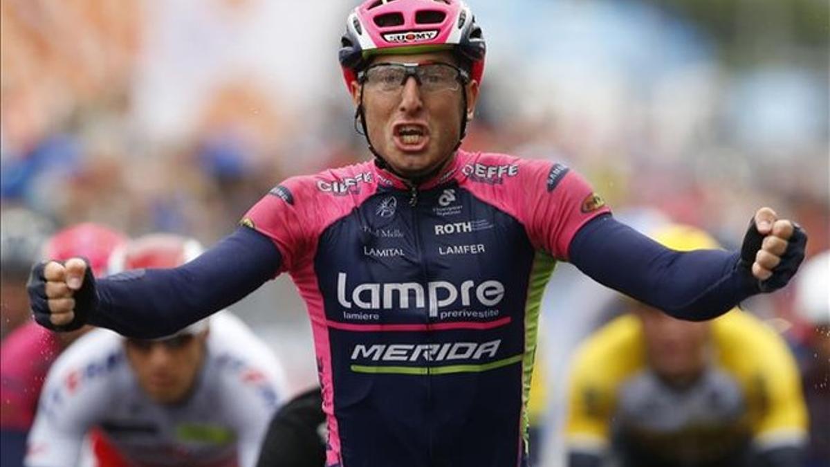 Sasha Modolo se impuso por segunda etapa en el Giro