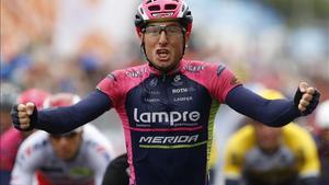 Sasha Modolo se impuso por segunda etapa en el Giro