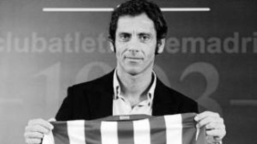 Quique llega al Atlético con el reto de &quot;reflotarlo&quot;