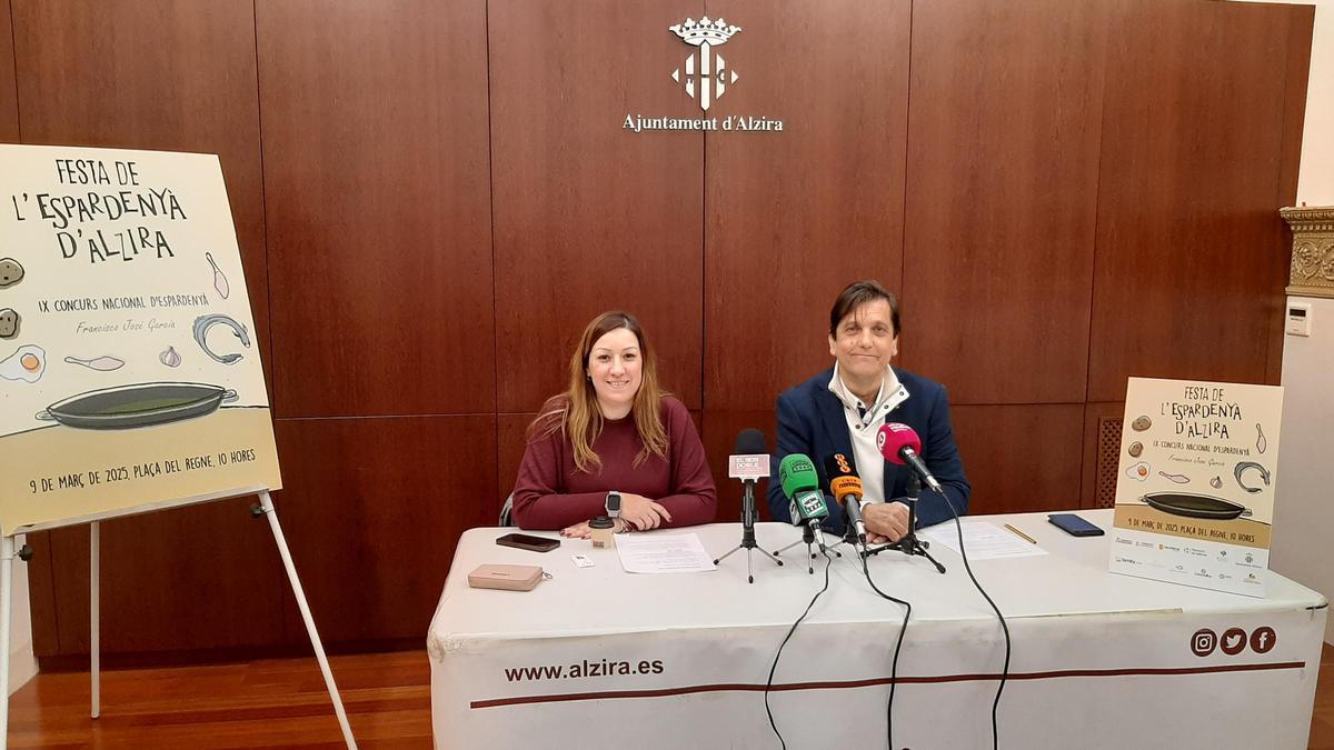 Presentació del concurs d'espardenyà d'Alzira.