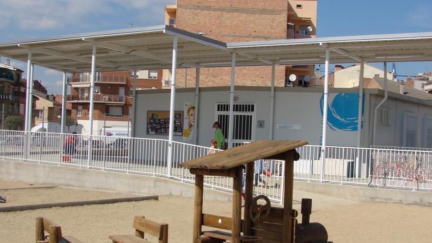 Pati de l&#039;escola del Pla del Puig de Sant Fruitós de Bages