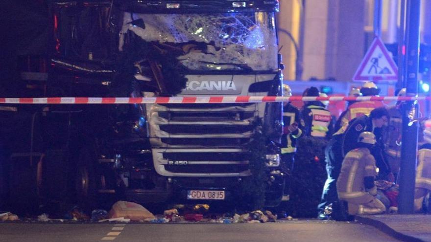 Un detingut per l&#039;atropellament mortal d&#039;almenys 12 persones al mercat de Nadal de Berlín