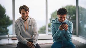 Piastri y Norris, esta semana en la sede de McLaren en Woking