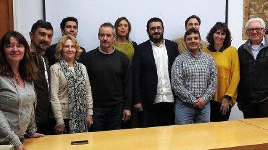 Los miembros de la Junta Insular de Aguas de Formentera.