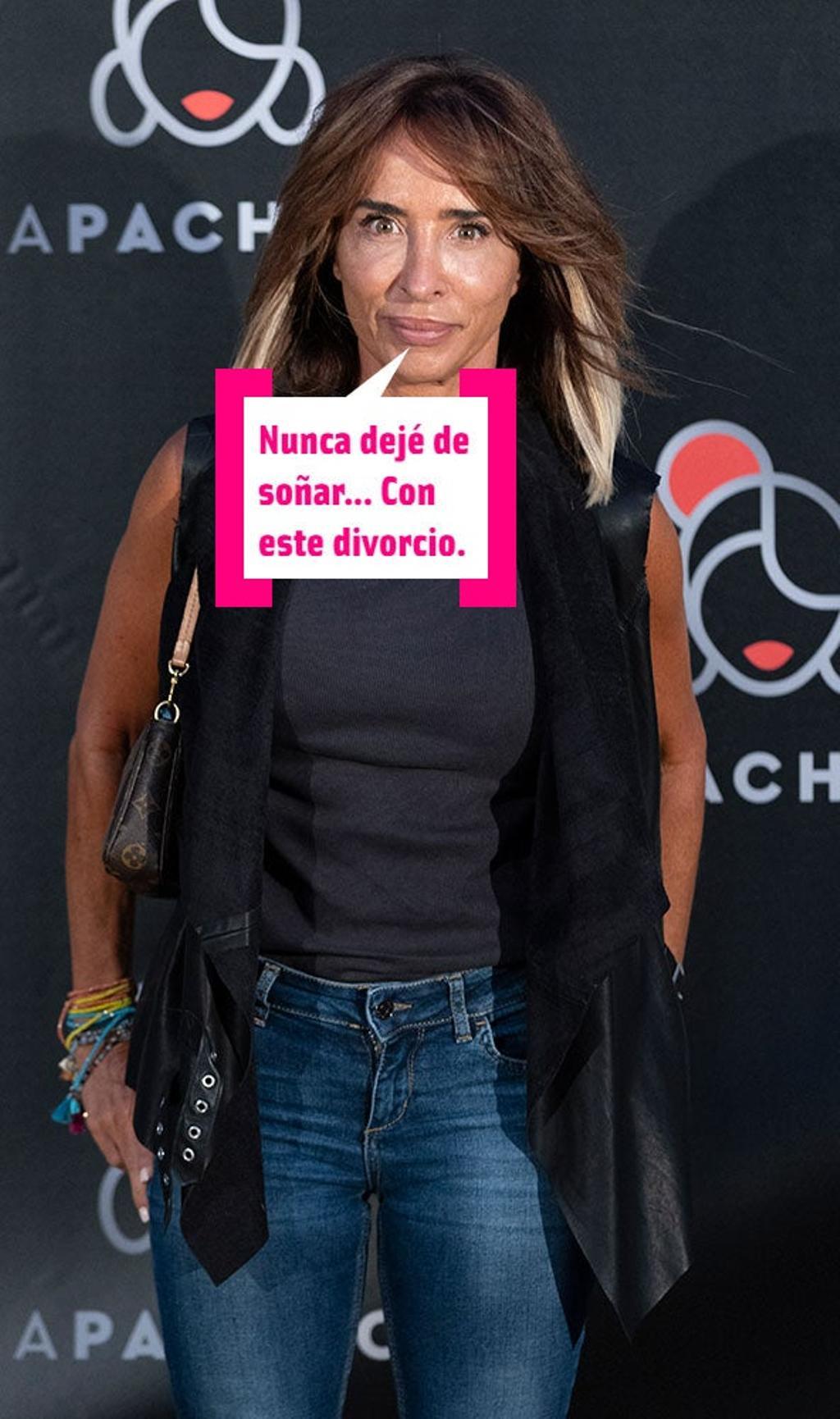 María Patiño en un photocall