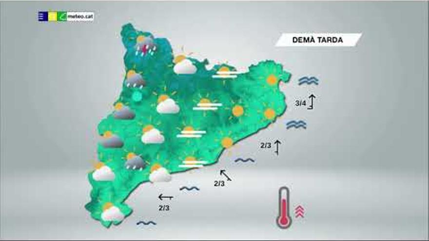 El temps de l&#039;11 de juliol: termòmetres disparats fins als 40 graus