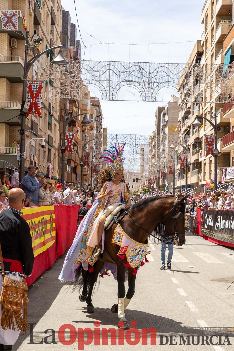 Desfile infantil del Bando Moro en las Fiestas de Caravaca