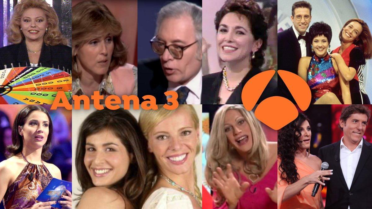 Algunos de los programas más emblemáticos de los 30 años de Antena 3