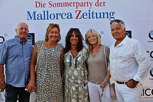 v.l.: Roland Döring, Birgit Döring, Vivian Conter, Josiane Monefeldt, Serge Foeller